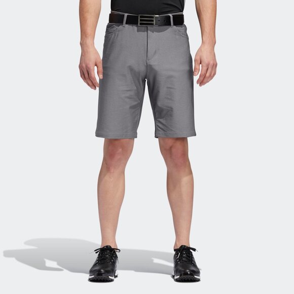 Adidas Ultimate365 10 inch 5-Pocket Golf Shorts Grey 34 - Picture 3 of 11